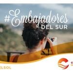 Cartel del concurso 'Embajadores del sur'