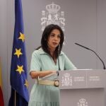 La secretaria de Estado de Sanidad, Silvia Calzón, comparece en rueda de prensa para dar cuenta de los últimos datos de la pandemia de coronavirus en España