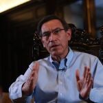 El presidente de Perú, Martín Vizcarra.14/09/2020