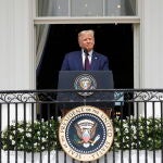 El presidente de Estados Unidos, Donald Trump, en la Casa Blanca