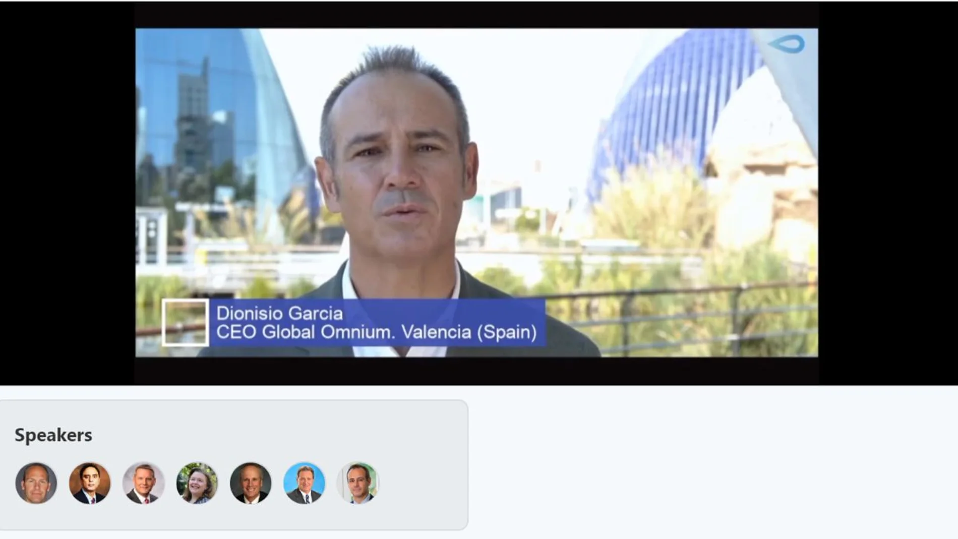 El CEO de Global Omnium, Dionisio García