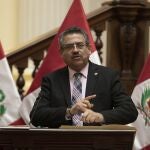 Presidente del Congreso de Perú, Manuel Merino.16/09/2020