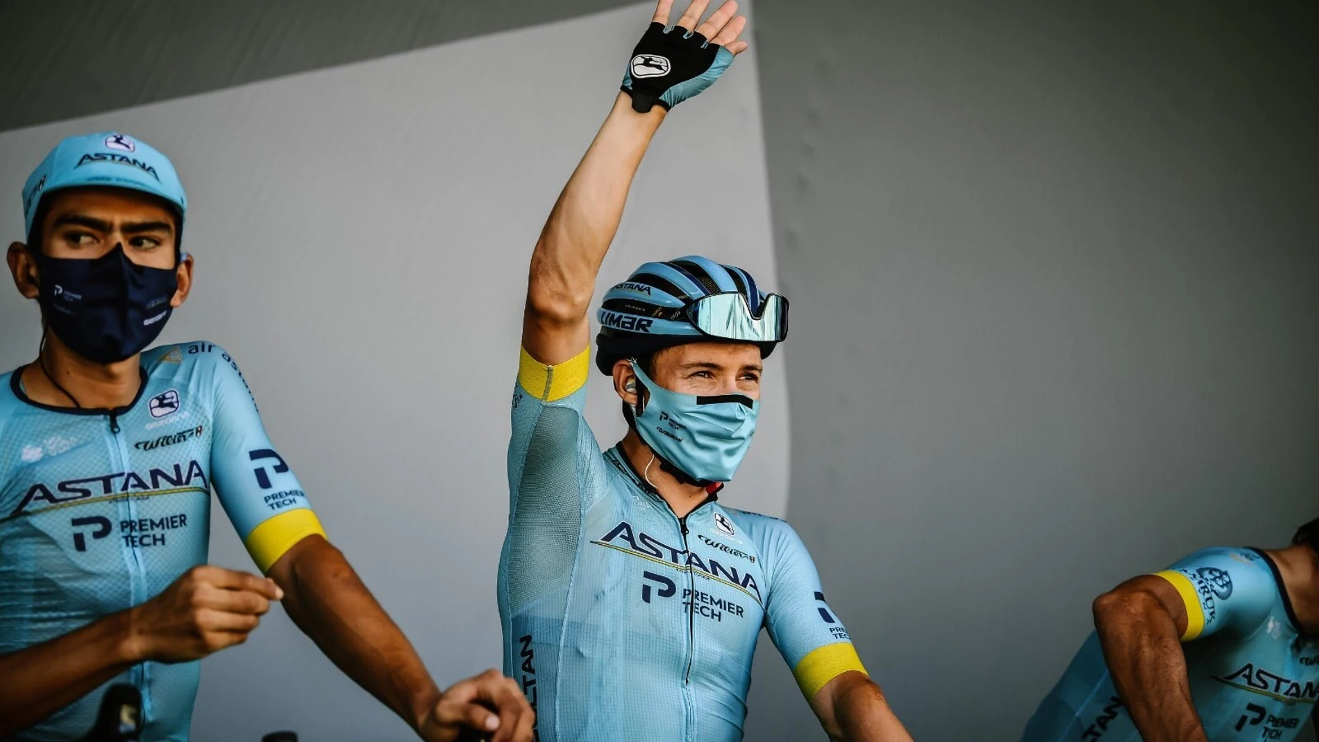 El ciclista colombiano Miguel Ángel López (Astana ProTeam)