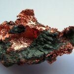 Muestra de cobre nativo