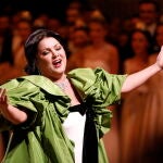 La estrella de la ópera Anna Netrebko