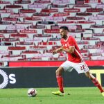 Andreas Samaris con el Benfica.