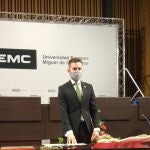 El rector de la Universidad Europea Miguel de Cervantes, David García