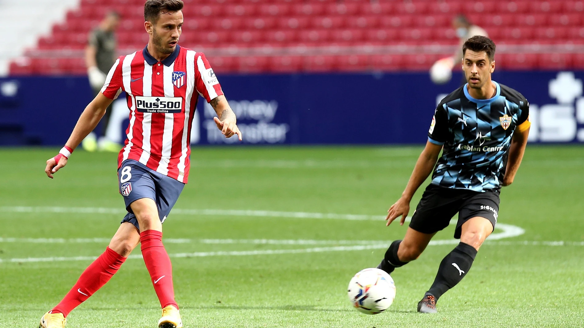 Saúl Ñíguez con el Atlético de Madrid.