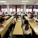 Estudiantes universitarios en Castilla y León