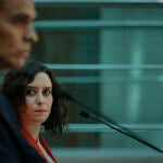 El presidente del Gobierno, Pedro Sánchez, y la presidenta de la Comunidad de Madrid, Isabel Díaz Ayuso