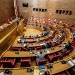 Imagen de archivo del hemiciclo de Les Corts