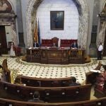 El PP dio voz al sindicato de la Policía Nacional JUPOL en el pleno del Ayuntamiento celebrado ayer
