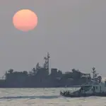 Un barco gubernamental de Corea del Sur, en una imagen de archivo