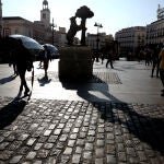 La puerta del Sol será peatonalizada, tal como recogerá la nueva ordenanza medioambiental