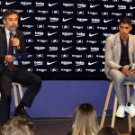 Bartomeu y Luis Suárez