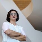Nuria Enguita, durante su presentación como nueva directora del Instituto Valenciano de Arte Moderno (IVAM).