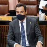 El presidente de la Junta de Andalucía, Juanma Moreno, en una imagen de archivo