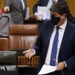 El vicepresidente de la Junta y consejero, Juan Marín