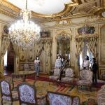 Interior del Palacio Fernán Núñez en la calle Santa Isabel de Madrid