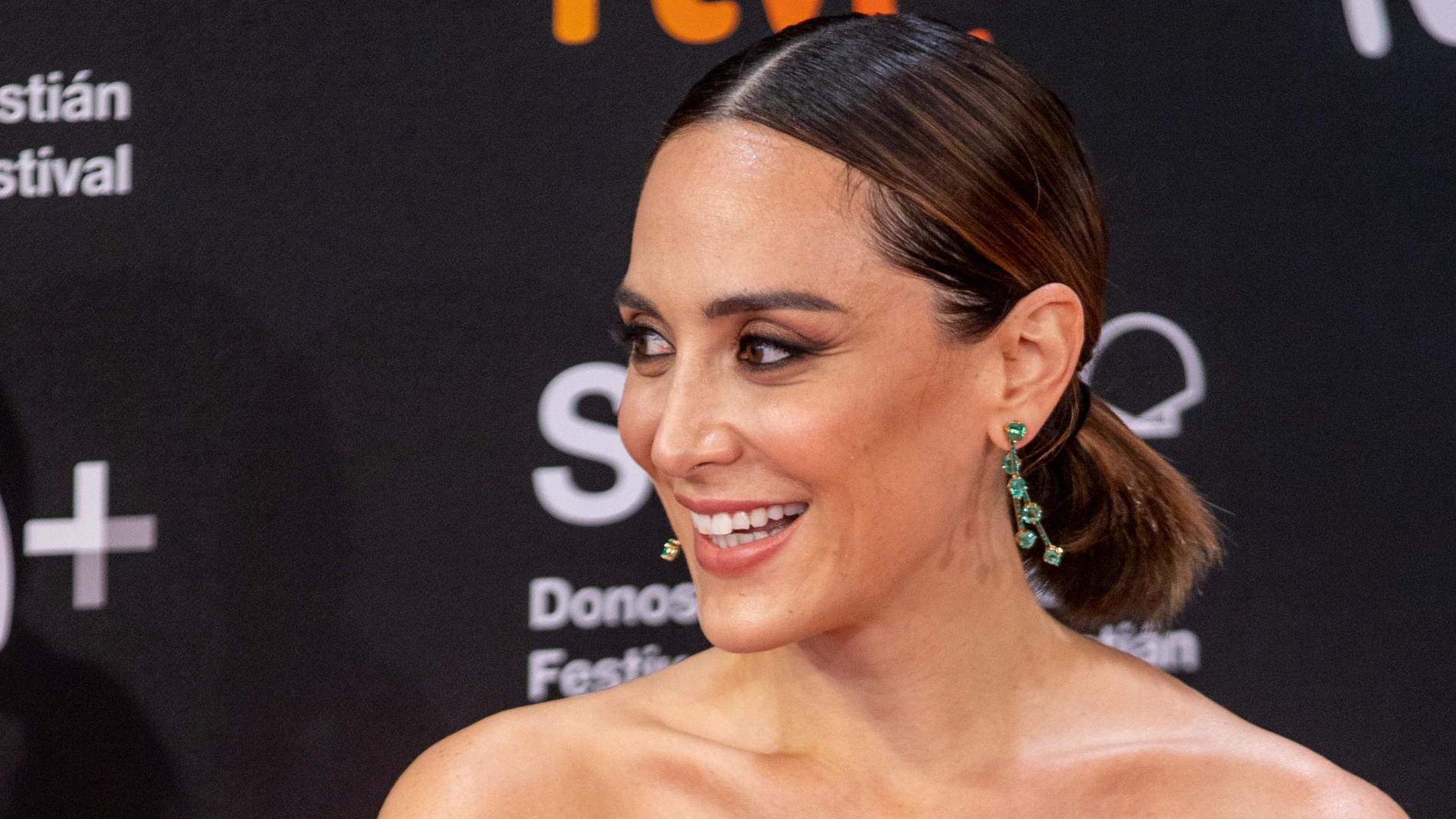 Tamara Falcó durante el photocall de la Gala Tous celebrada en el Festival de Cine de San Sebastián, en San Sebastián, País Vasco, (España), a 25 de septiembre de 2020.25 SEPTIEMBRE 2020;GALA TOUS;SAN SEBASTIAN;COVID;ALFOMBRA ROJARaúl Terrel / Europa Press25/09/2020