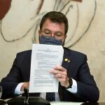 El vicepresidente el Govern y conseller de Economía, Pere Aragonès