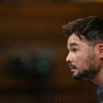 El portavoz de ERC en el Congreso, Gabriel Rufián