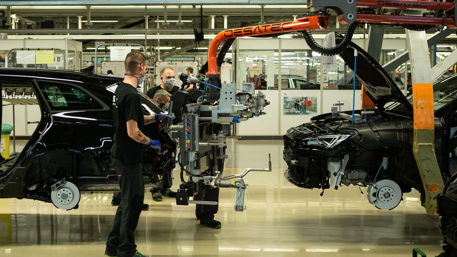 Las fábricas de coches españolas aumentaron su producción en septiembre un 12,2%