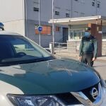 Agente de la Guardia Civil, en Pontevedra, en una imagen de archivo.