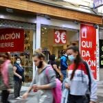 Cierre de negocios en Madrid