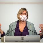 La consellera de Salud, Alba Vergés. DAVID ZORRAKINO / EUROPA PRESS