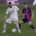 El Valladolid fue el último rival al que ganó el Real Madrid en Valdebebas.
