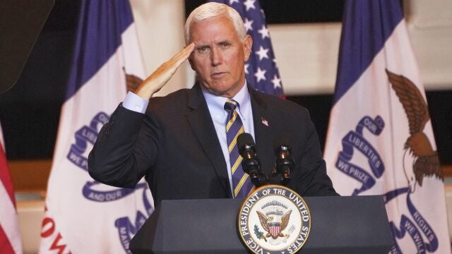 El vicepresidente estadounidense, Mike Pence