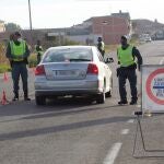 Patrulla de la Guardia Civil, en un control EFE/Raquel Manzanares