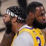 Anthony Davis y LeBron James