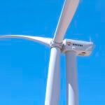 Generador eólico del parque Delta de Repsol
