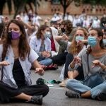 Los MIR en Cataluña vuelven a la huelga por tercera vez