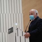 El consejero de Salud y Familias, Jesús Aguirre