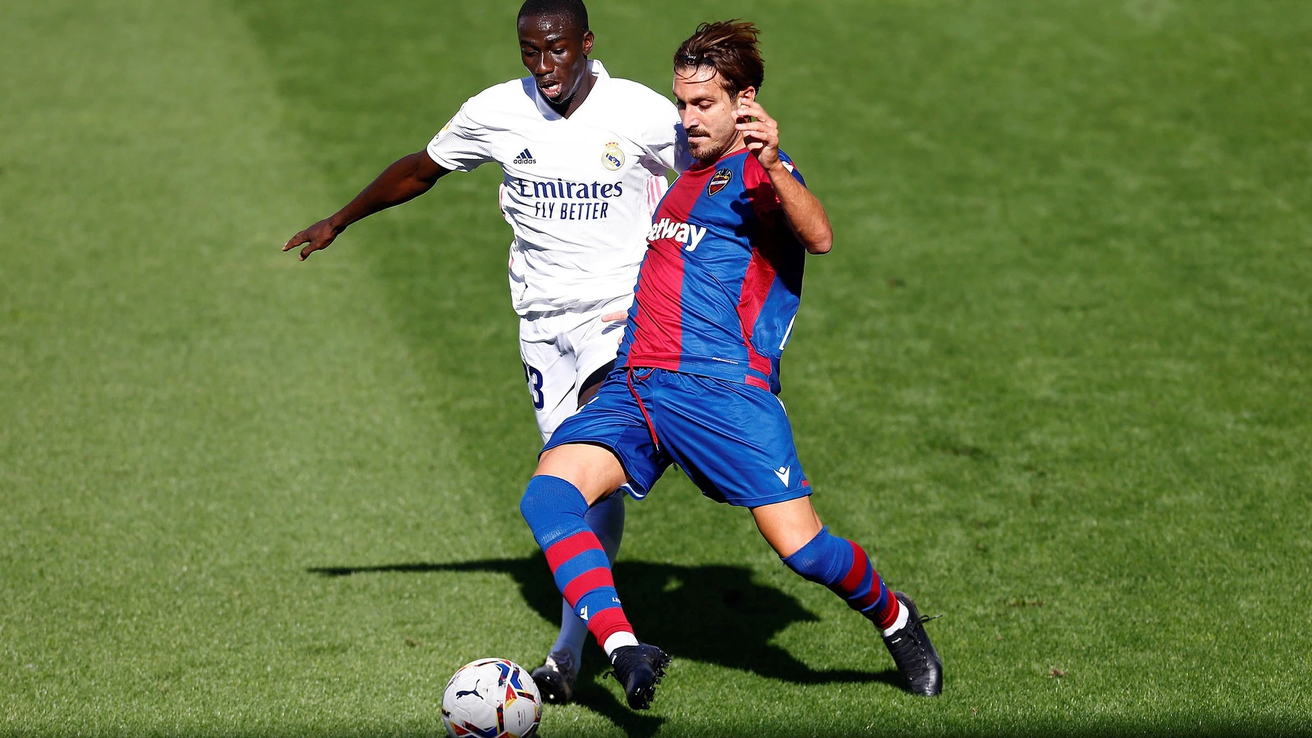 José Campaña con Mendy.