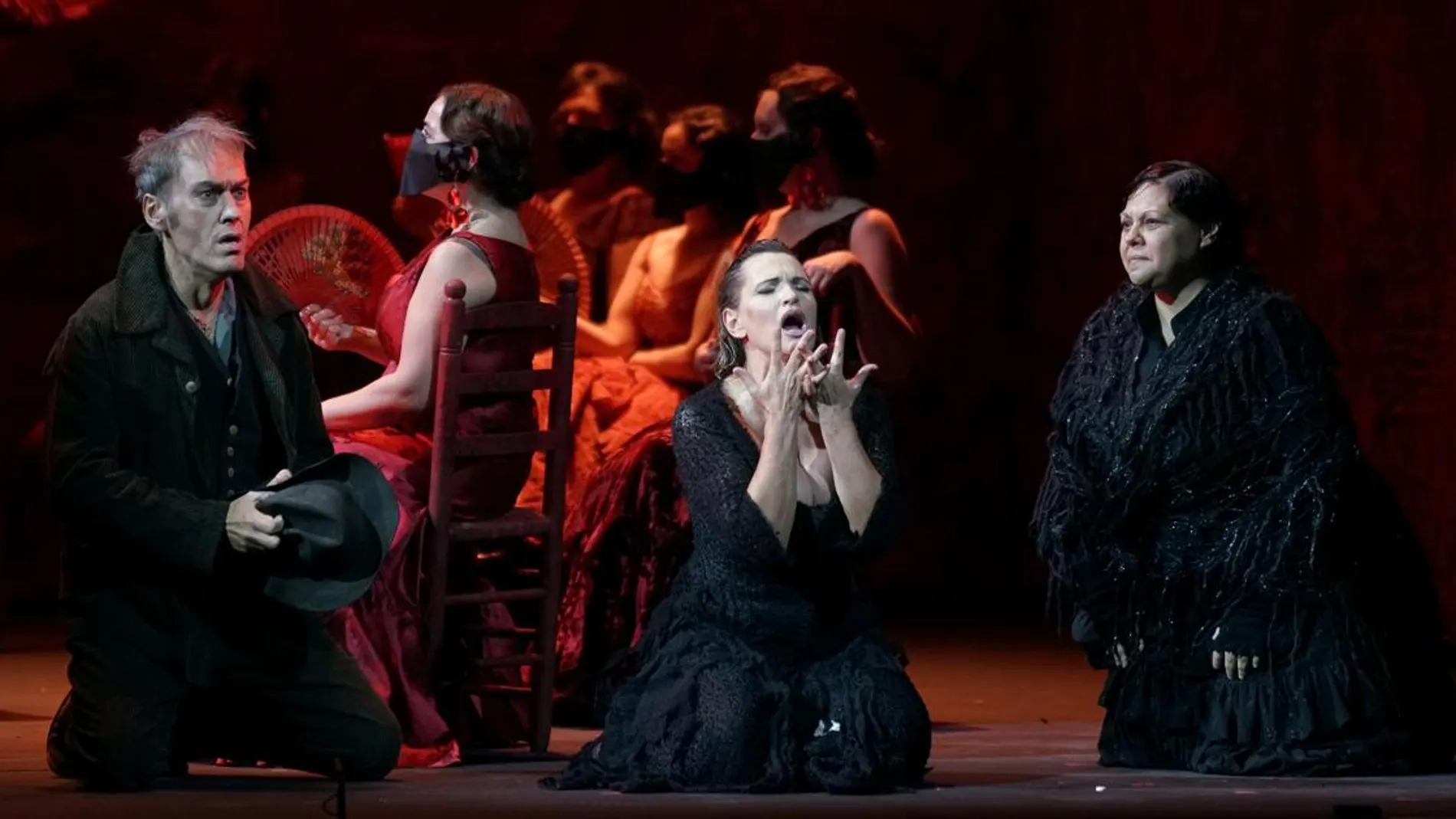 Una escena de "La vida breve" de Manuel de Falla