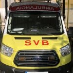Una ambulancia de SVB en imagen de archivo