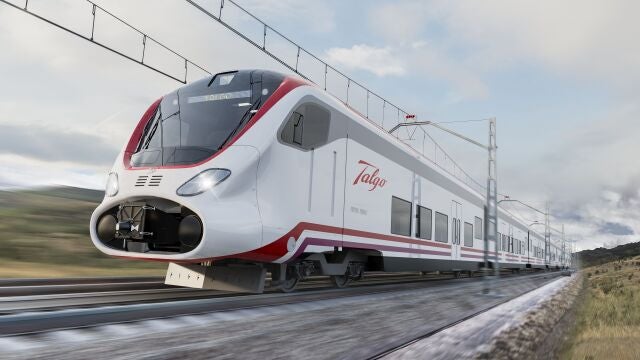 Prototipo del tren de hidrógeno que está desarrollando Talgo