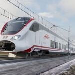 Prototipo del tren de hidrógeno que está desarrollando Talgo