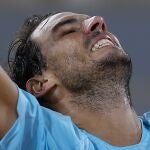 Rafa Nadal, feliz tras clasificarse para las semifinales de Roland Garros