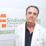 El nuevo secretario general del CESM-CV, Víctor Pedrera