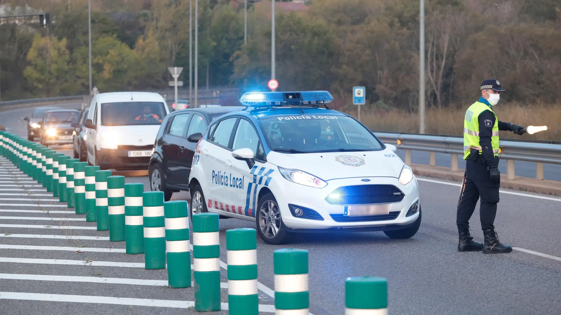 Controles policiales en León que serán efectivos en toda la Comunidad a partir de hoy a las 14:00 horas