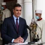 El presidente del Gobierno, Pedro Sánchez en su visita oficial en Argelia en octubre de 2020.