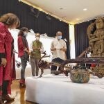 La concejala Ana Redondo inaugura la exposición