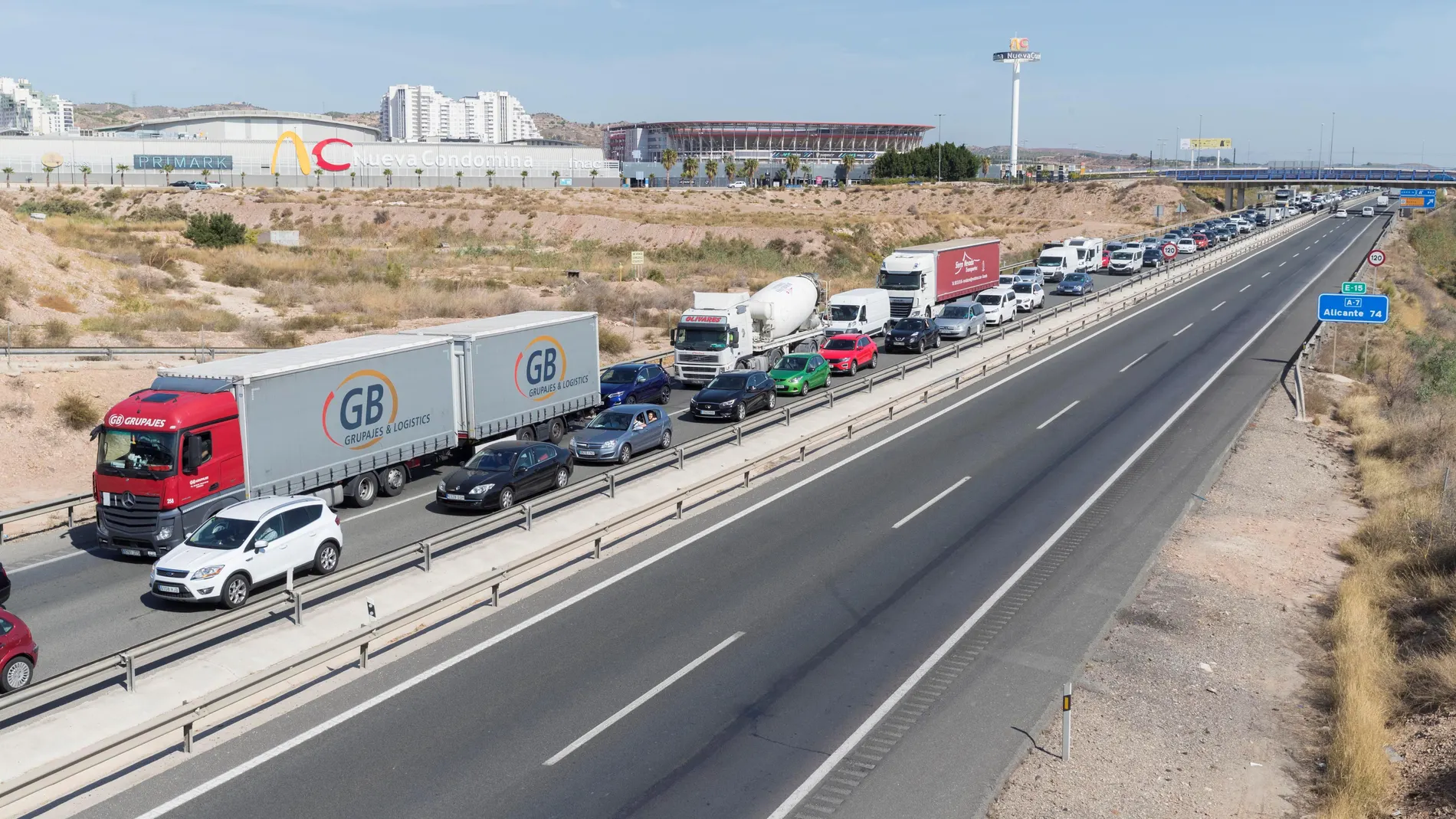 Retenciones en la A-23 y en la A-3