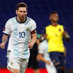 Leo Massi marcó su gol número 71 con Argentina.