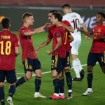 Tras el paradón de De Gea, España marcó el 1-0